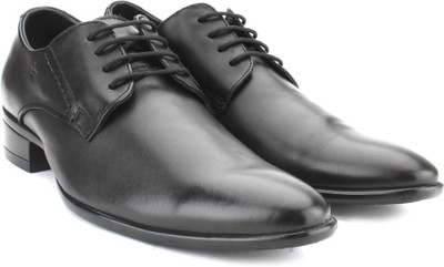 

Arrow Men Genuine Leather Lace Up Shoes For Men(Black)
