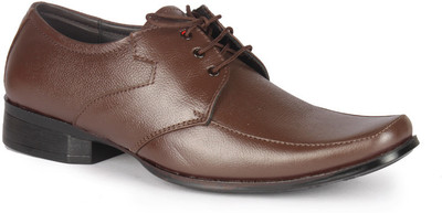 

Leather King Brown Lace Up For Men(Brown)
