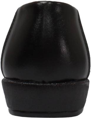Snappy Black Formal Bellies Slip On Shoes
