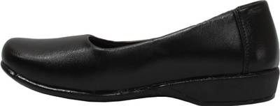 Snappy Black Formal Bellies Slip On Shoes