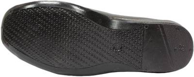 Snappy Black Formal Bellies Slip On Shoes