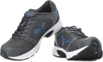 

Puma Splendor DP Running Shoes For Men(Grey, Dark shadow-puma royal