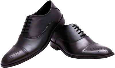 

Bxxy BLACK BROGUE Party Wear For Men(Black