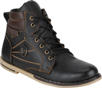 

Kraasa Warrior Boots For Men(Black