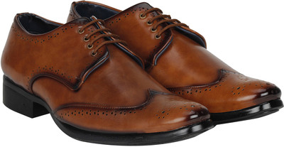 

Kraasa Derby For Men(Tan, Black