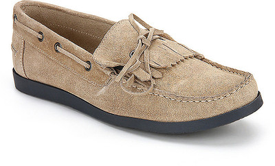 

Arden Quoddy Frappe Loafers For Men(Beige, Taupe