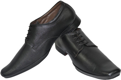 

Human Steps Big Size Lace Up Shoes For Men(Black)