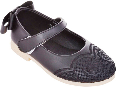 

Glinchy Casual Comfortable Synthetic Leather Bellies For Women(Black