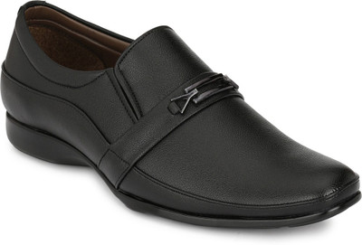 

Footlodge Formal Shoes Slip On For Men(Black