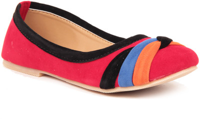 

Sindhi Footwear Ballerina Bellies For Women(Multicolor), Red