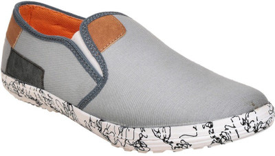 

Opancho Premium Quality Slip On Sneakers For Men(Multicolor, Grey