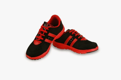 

Bacca Bucci Men's memory endeavor runners Running Shoes For Men(Black, Red