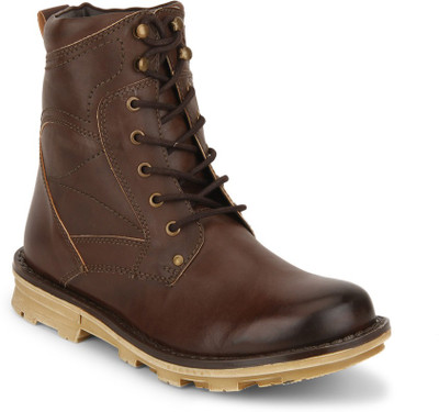

Knotty Derby Abbott Side Panel Boots For Men(Brown