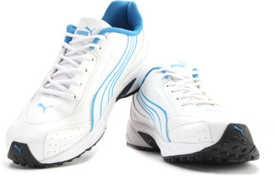 Puma Men Running Shoes For Men(Blue, White, 02 white;blue