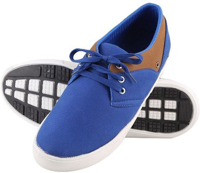 

NE Shoes Canvas Shoes For Men(Blue)