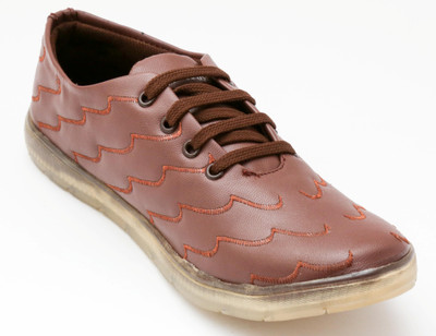 

TheWhoop Mens Brown Lace-up Cool Casuals For Men(Brown