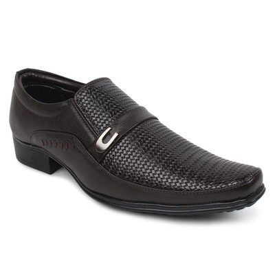 

Adreno PU 6017 Slip On For Men(Black, Brown