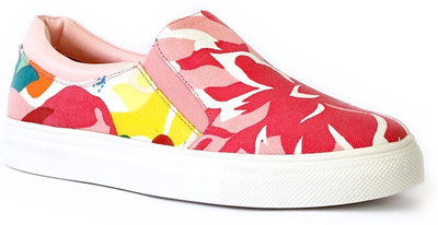 

Kanabis Colour pop Sneakers For Women(Multicolor, Multi