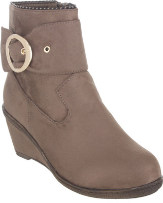 

Shuz Touch Boots For Women(Khaki