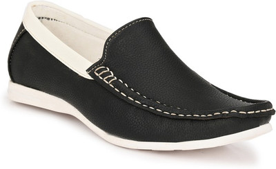 Life Stride LSRBLACK-7 Loafers For Men(Black