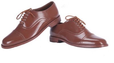

Alden Shoes Police Uniform Lace Up Shoes For Men(Brown