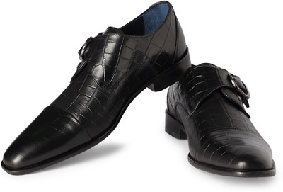 

Louis Philippe Slip On Shoes For Men(Black