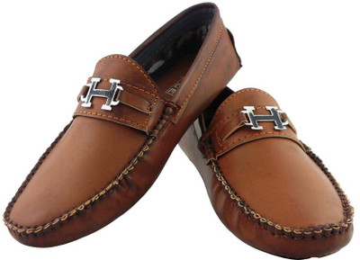 

Elvace 6008 Loafers For Men(Tan, 09;tan