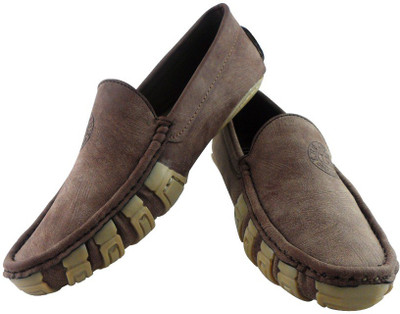 

Elvace 6015 Loafers For Men(Brown), 615;brown