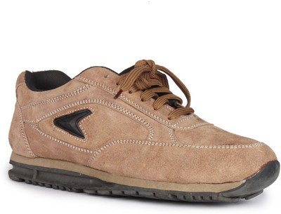 

Leather King Edwards Chikoo Casuals Shoes For Men(Khaki, Black)