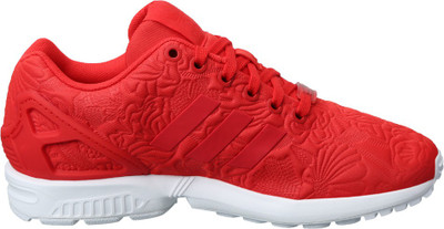 

ADIDAS ORIGINALS ZX FLUX W Sneakers For Women(Red, White, Vivred/vivred/cblack