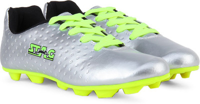 

Stag Hyper Strike Football Shoes For Men(Silver