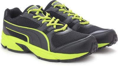 

Puma Men Running Shoes For Men(Black, Green, Puma black-limepunch