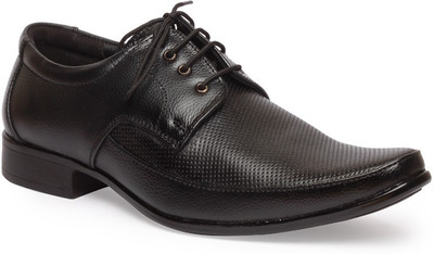 

Leather King Blake Black Lace Up For Men(Black