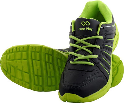 

Pure Play Running Shoes For Men(Grey, Green