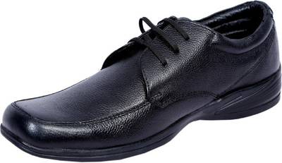Port Men's Black Patent Leather Formal Shoes Lace Up