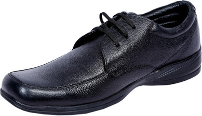 

Port Men's Black Patent Leather Formal Shoes Lace Up For Men(Black