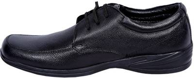 Port Men's Black Patent Leather Formal Shoes Lace Up