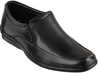 

Mochi Formal Slip On Shoes For Men(Black, 11;black