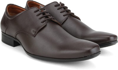 

Bata Pine Derby Men Synthetic Leather Lace Up Shoes For Men(Brown