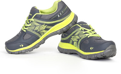 

Elligator 1504 Rapid Stylish Black & Green Running Shoes For Men(Green, Black