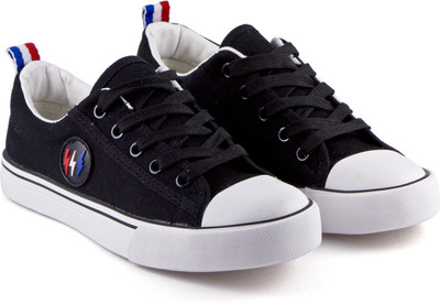 

DeVEE Lightning Strikes Black Sneakers For Women(Black