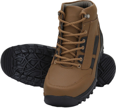 

Bachini Biker Boots For Men(Brown)
