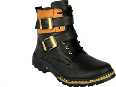

Fine Comfort Boots For Men(Black)