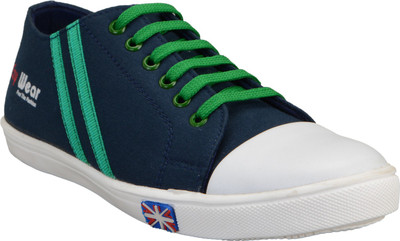 

Ezywear Canvas Shoes For Men(Blue, Green