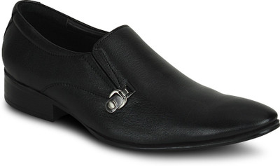 

Kielz Kielz Black Corporate Slip-Ons Shoes Corporate Casuals For Men(Black)