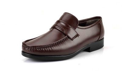 

Levanse Slip On For Men(Black, Matte brown