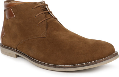 

Escaro Men's Casual High Tops For Men(Tan, Camel