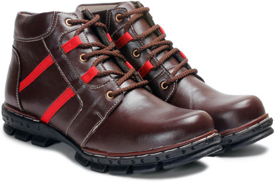 

Bacca Bucci Boots For Men(Brown, Red
