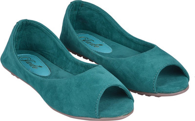 

Jade Peeptoe Bellies For Women(Green, Mint