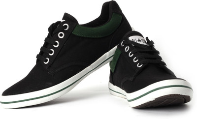 

Converse Canvas Shoes For Men(Black, Black;green